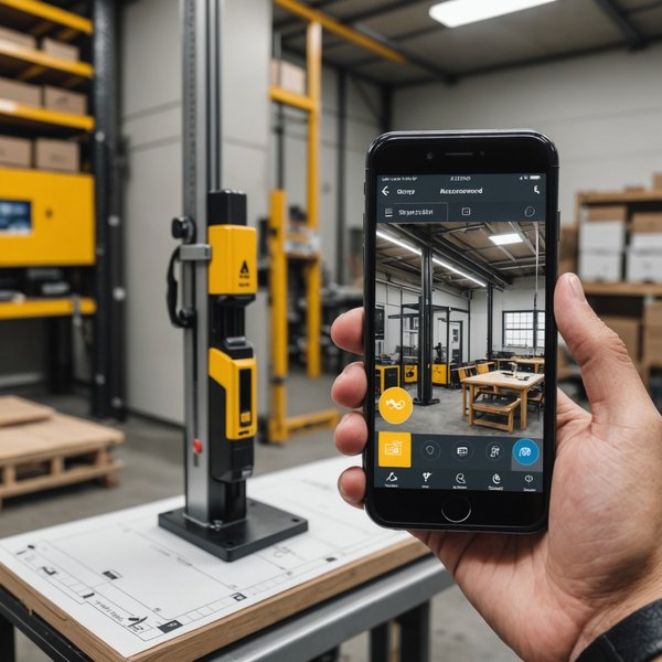 Comment utiliser un smartphone pour prendre des mesures précises avec une application de réalité augmentée ?